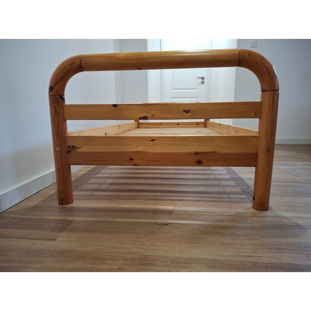 Scandinavian Single Pine Bed For Sale - Image 15 of 16