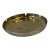 Vintage Brass Round Minimalist Ashtray For Sale