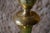 Metal Golden Metal Candleholders, 1940s, Set of 2 For Sale - Image 7 of 8