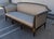 Black Dennis and Leen Ebonized and Giltwood Settee For Sale - Image 8 of 11