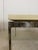 Contemporary Late 20th Century Custom Square Dining Table in Blond Solid Wood With Stainless Steel Base For Sale - Image 3 of 11