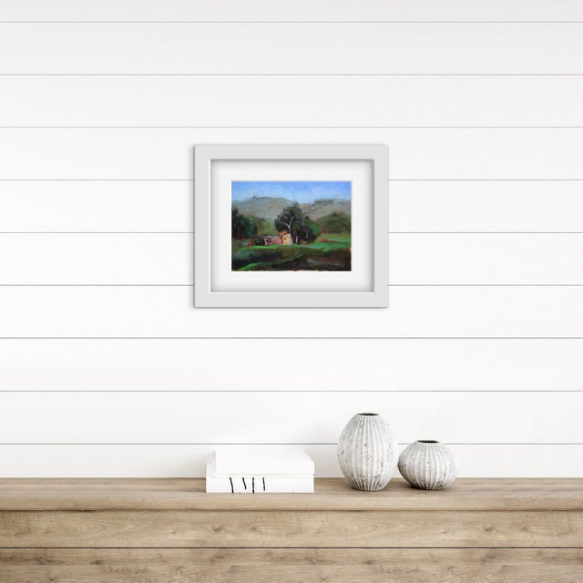 Modern Plein Air Landscape Oil For Sale - Image 4 of 6