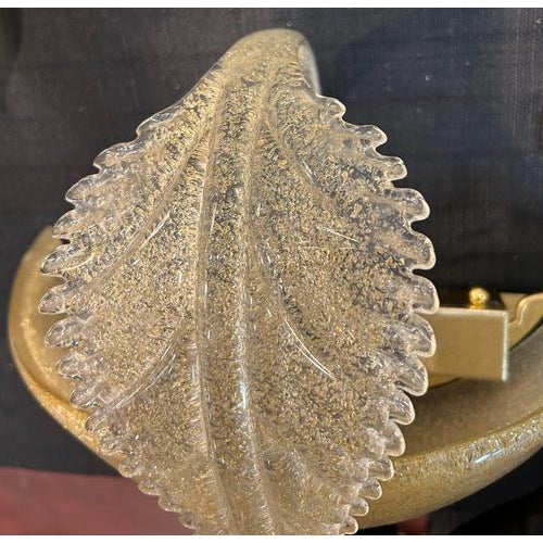 Golden Murano Glass Wall Sconces by La Murrina, 1990, Set of 2 For Sale - Image 4 of 11