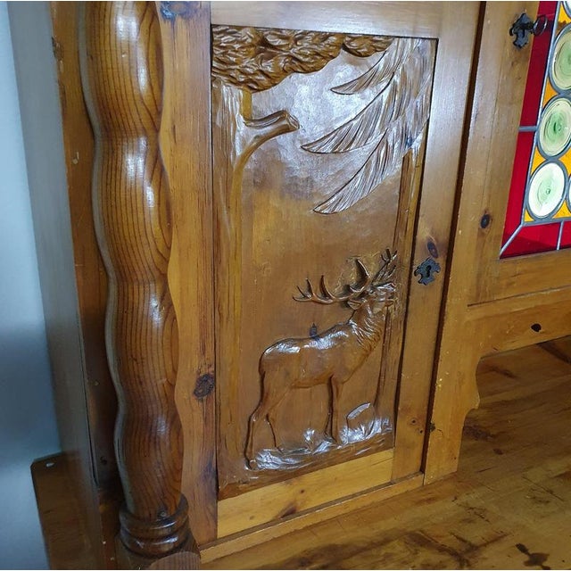 Tiroler Wood Cupboard, 1950s For Sale - Image 11 of 18