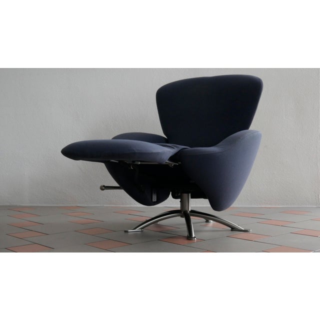 Dodo K 10 Lounge Chair in Duca Anthracite Fabric by Tohiyuki Kita for Cassina, 2000s For Sale - Image 12 of 15