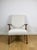 1970s Vintage B-310 VAR Armchair in White Bouclé and Wood, 1970s For Sale - Image 5 of 12