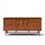 Broyhill Brasilia Mid Century Walnut and Brass Lowboy 9 Drawer Dresser This lowboy measures: 66 wide x 19 deep x 30.75...