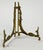 Victorian Vintage Brass Scrolled Floral Motif Collapsible Table Easel For Sale - Image 3 of 7