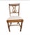 Set of Six 1930s Refinished Lyre-Back Mahogany and Upholstered Dining Chairs For Sale In Washington DC - Image 6 of 12