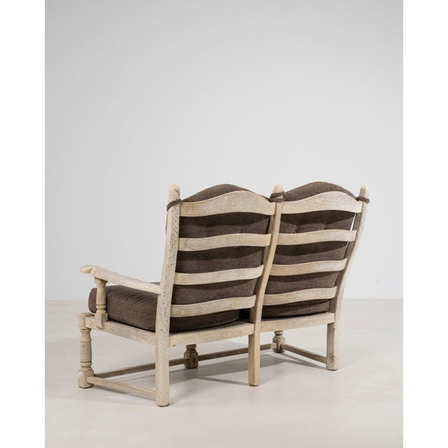 19th Century France Cream Wood Sofa For Sale In Greensboro - Image 6 of 11