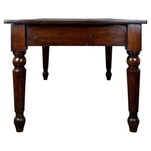 19th Century Mahogany Writing Table from Holland & Sons For Sale - Image 6 of 10