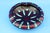 Ceramic Vintage Art Deco Futurist Ceramic Ashtray by Fama F.A.M.A. Ascoli Piceno, 1930s For Sale - Image 7 of 18