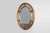 Neo-Classical Style Tilted Oval Mirror from Deknudt, Belgium, 1950s For Sale - Image 3 of 11