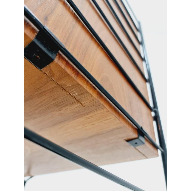 Free Standing String Shelf-System from WHB Germany, 1950s For Sale - Image 10 of 11