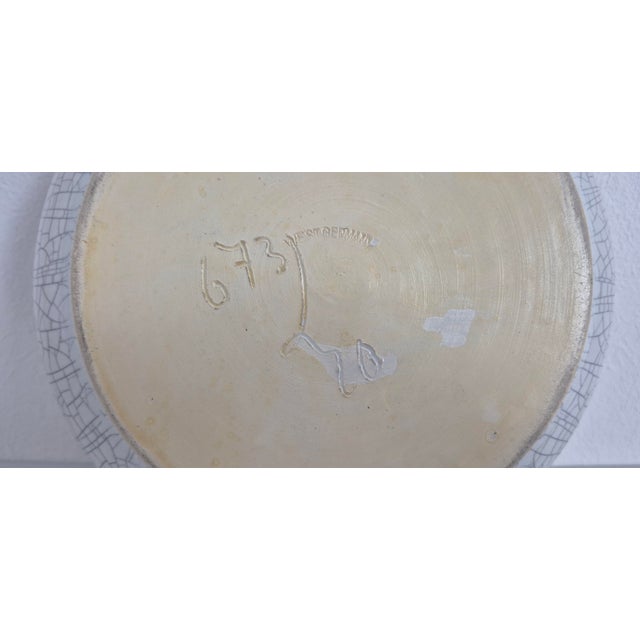 Large Craquele Ceramic Ashtray from Silberdistel, Germany, 1970s For Sale - Image 9 of 11