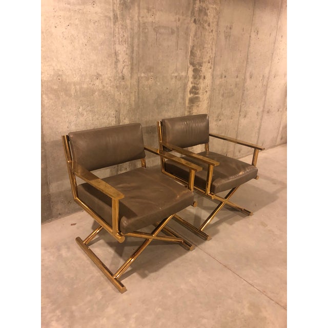 Restoration Hardware Altman Director’s Chairs a Pair Chairish
