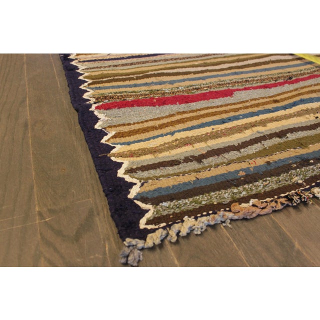 Mid-20st Century Vintage Kilim Rug For Sale - Image 4 of 10