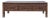 Vintage Natural Wood Pattern Rectangular Drawers Low Coffee Table For Sale