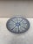 19th Century French Blue & White Faience Dessert Plate Sarreguemines. 8.5 inches diameter.