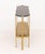 Metal Luxxu Marble Top Two-Tier Brass "Craig" Table For Sale - Image 7 of 8