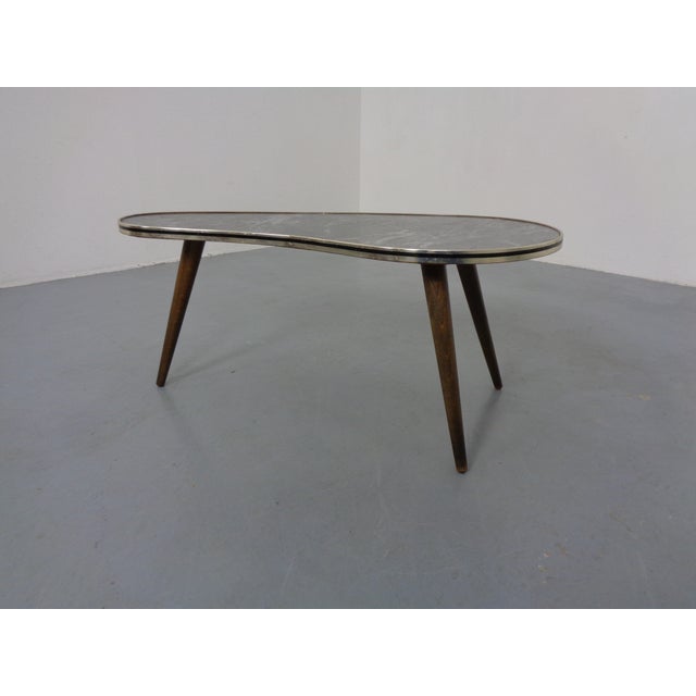 Tripod Kidney Side Table, Germany, 1960s For Sale - Image 10 of 18