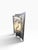 Late 20th Century Vintage Chinoiserie Four-Panel Phoenix Folding Screen With Silver-Tone Ground For Sale - Image 5 of 15