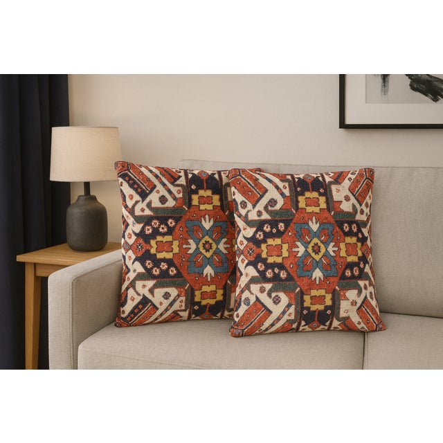 Persian Persian-Inspired Luxurious Accent Cushions For Sale - Image 3 of 3