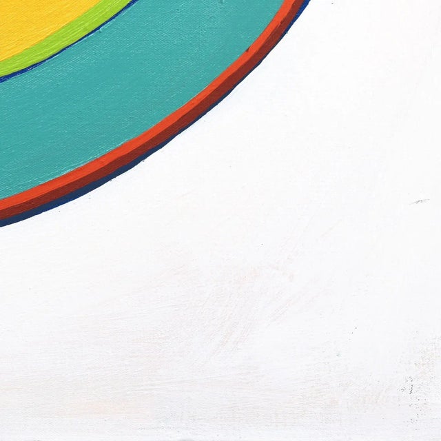 2010s "Let Us Down Easy" Contemporary Abstract Acrylic Painting by Paul Westacott For Sale - Image 5 of 10