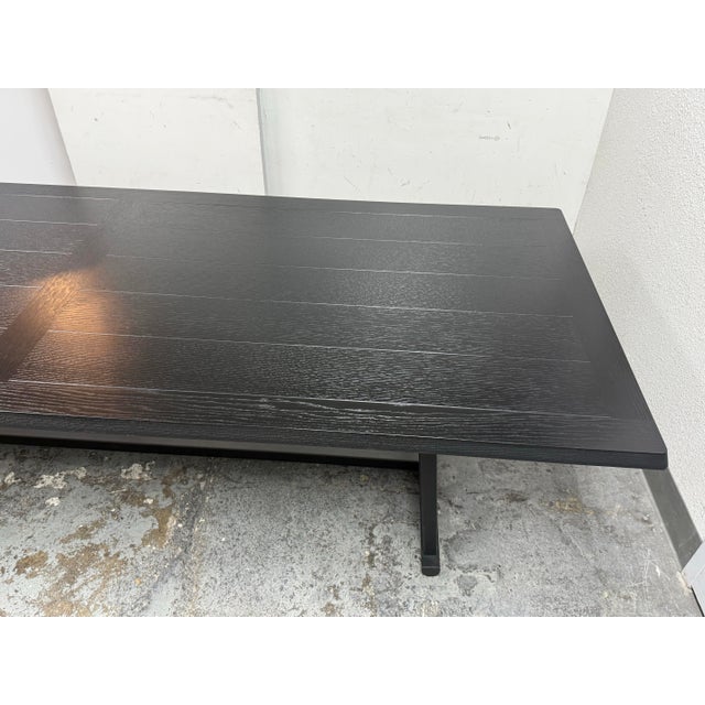 Charcoal Antonio Citterio for Maxalto Recipio 14 Dining Table For Sale - Image 8 of 12