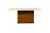 Mid-Century Modern 1970s Mid-Century Travertine Walnut Base Coffee Table For Sale - Image 3 of 11