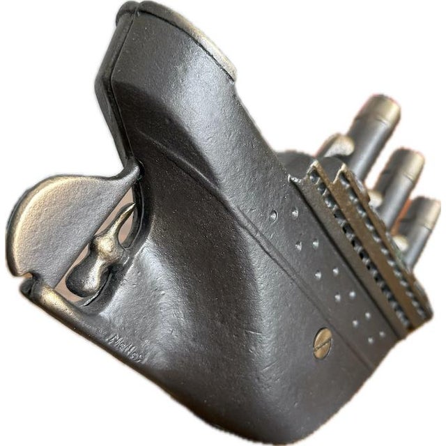 Figurative Vintage Scott Nelles Studio Cast Bronze Sinking Titanic Figural Money Bank For Sale - Image 3 of 12