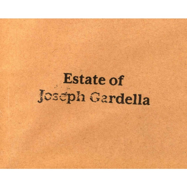 Paper Joseph L. Gardella Untitled Charcoal on Paper For Sale - Image 7 of 7