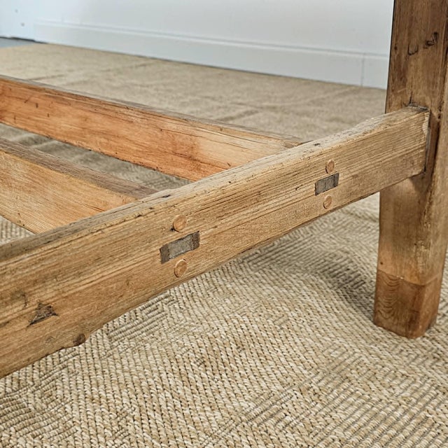 Antique Irish Pine Farmhouse Table | Circa 1870 For Sale - Image 13 of 13