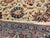 Vintage Persian Tabriz Rug, Hand-Knotted Wool, Palmettes & Sickle Leaves Pattern, Blue & Ivory, 8x12 For Sale - Image 14 of 15