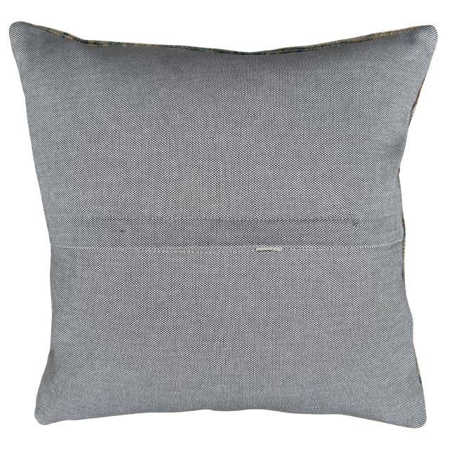 Vintage Turkish Rug Pillow For Sale - Image 4 of 4