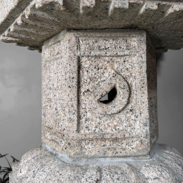 1950s Granite Kasuga Garden Lantern, Japan, 1970s For Sale - Image 5 of 15