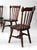Vintage Colonial Spindle Back Wood Dining Chairs Set of 6 For Sale - Image 11 of 16