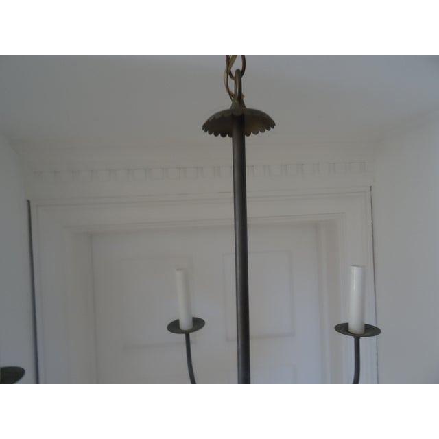 Vintage New England Style Chandelier For Sale In Los Angeles - Image 6 of 8