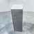 1980s Chrome Stripe Postmodern Pedestal For Sale - Image 5 of 10