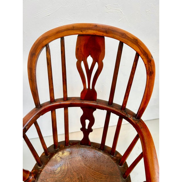 19th Century Child's Windsor Armchair For Sale In Washington DC - Image 6 of 7