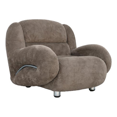 Vintage Italian Lounge Chair, 1970s For Sale