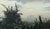 Burnt Umber Hedgerow & Fields with Wild Flowers in an Overcast English Countryside Landscape 1985 For Sale - Image 8 of 17