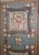 Small Antique Blue Hand-Painted Alpine Wardrobe, 1810s For Sale - Image 4 of 14