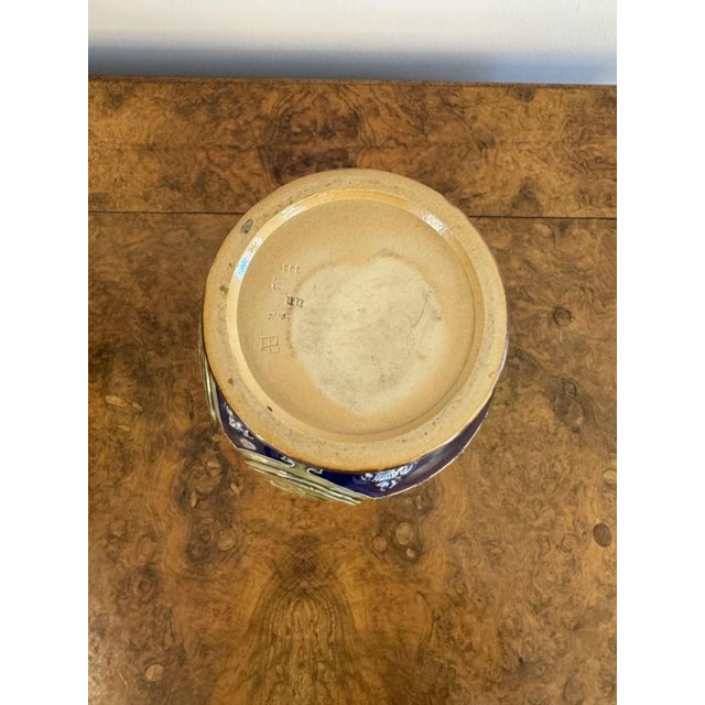 Doulton Lambeth Queen Victoria Jubilee Jug, 1890s For Sale - Image 4 of 8