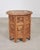 Moorish Style Carved Teak Inlaid Round Tabouret Drink Table For Sale - Image 4 of 18