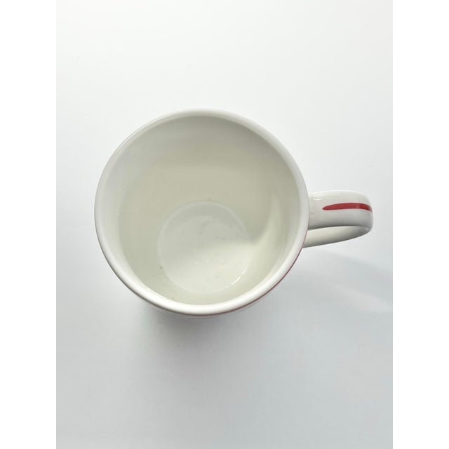 Christopher Radko “Holiday Celebrations, Red Trim” 3 Porcelain Mugs For Sale - Image 4 of 5