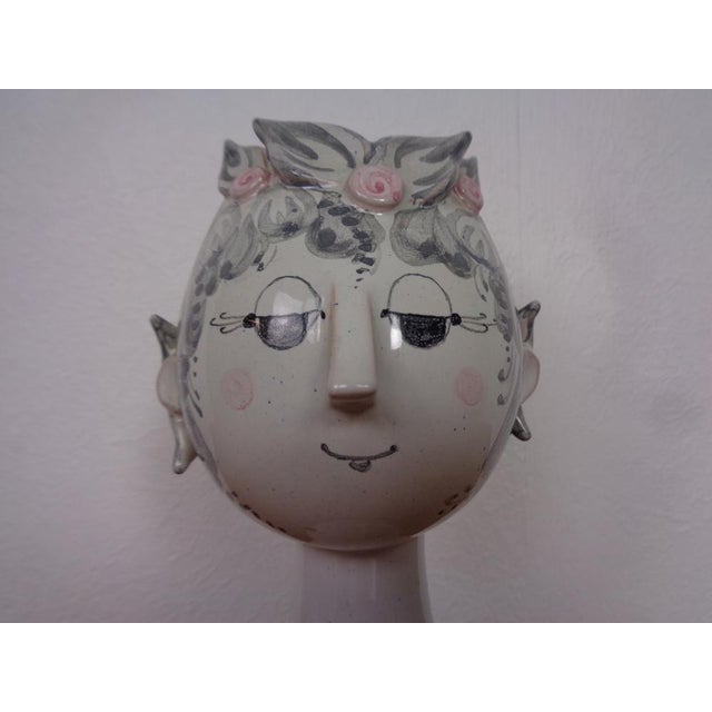 Ceramic Titania Vase by Bjørn Wiinblad for Illums Bolighus, 1960s For Sale - Image 12 of 16