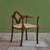 Studio Craft Walnut Armchair With Cane For Sale In Los Angeles - Image 6 of 12