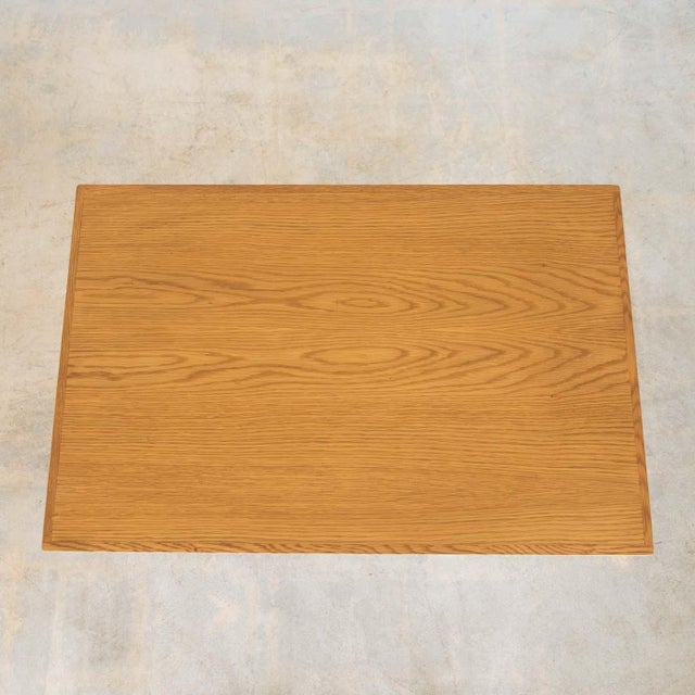 Brown 1940s French Wood Table by Charles Dudouyt For Sale - Image 8 of 12