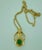 4Ct Colombian Emerald Pendent/Necklace 18 Karat Gold Estate Convertible to Ring For Sale - Image 13 of 18